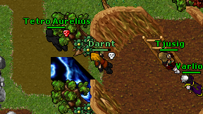 Darnt on screen