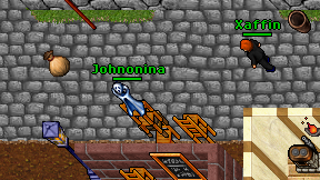 Johnonina on screen
