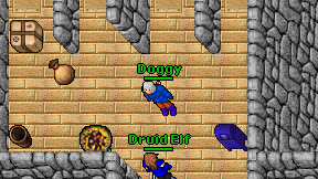 Doggy on screen