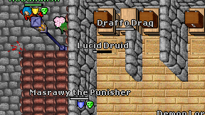 Lucid Druid on screen