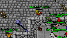 Druid do Ryus on screen