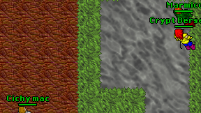 Crypt Berseker on screen