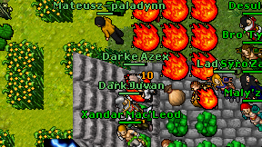 Darke Azex on screen