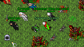 Sylvan Scout on screen