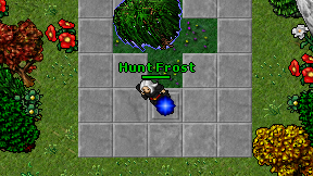 Hunt Frost on screen