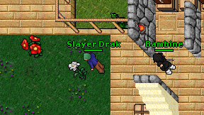 Slayer Drak on screen