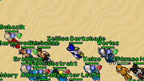 Xellion Darkshade on screen