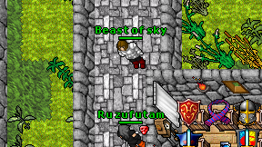Beast of sky on screen