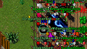 Dempah Darkshape on screen