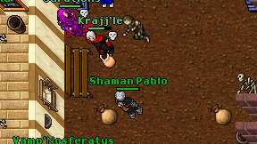 Shaman Pablo on screen