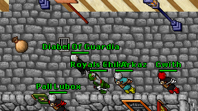 Diabel Of Guardia on screen
