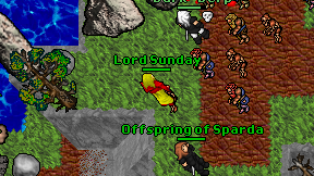 Lord Sunday on screen