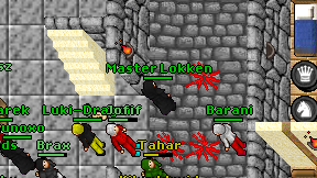 Master Lokken on screen