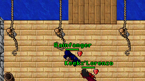 Rainfanger on screen