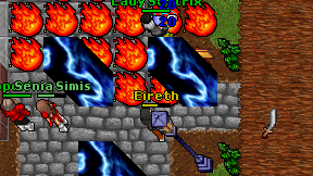 Eireth on screen