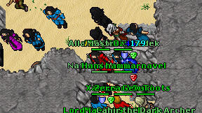 Tegio on screen