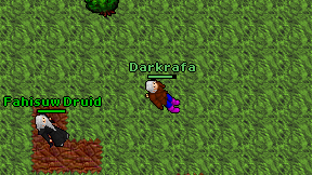 Darkrafa on screen