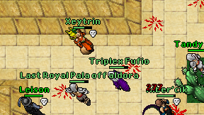 Triplex Fufio on screen