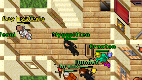 Myggpitten on screen