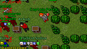 Captain Perry on screen