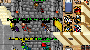 Cara Darkheart on screen