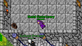 Hald fioletowy on screen