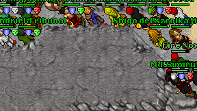 Fire Nox on screen