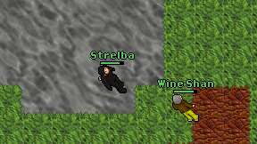 Strelba on screen