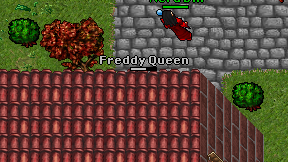 Freddy Queen on screen