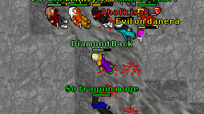Diamond Back on screen