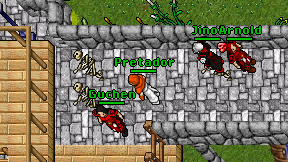 Pretador on screen