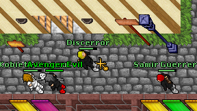 Discerror on screen