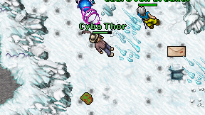 Cyba Thor on screen