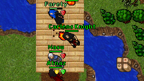 Carlens Knight on screen