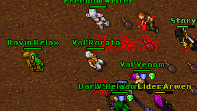 Val'Rorato on screen