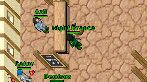 Night France on screen