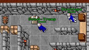 Donal-Trump on screen