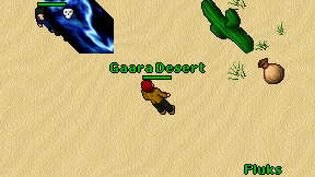 Gaara Desert on screen