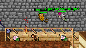 Iron claw on screen
