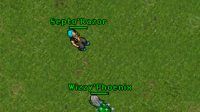 Septo'Razor on screen