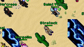 Stratock on screen