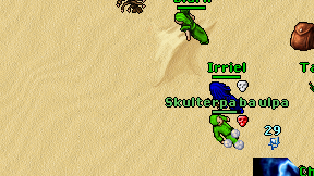Irriel on screen