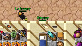 Amppy on screen