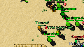 Taurof on screen