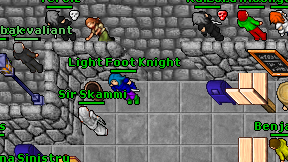 Light Foot Knight on screen