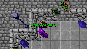 Agratai Mort on screen