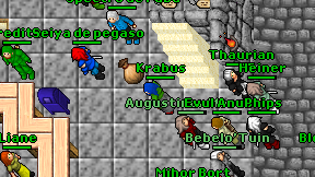 Krabus on screen