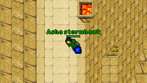 Asha stormhawk on screen