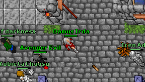 Damus Irda on screen