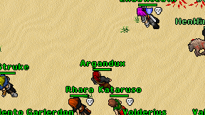 Argandux on screen